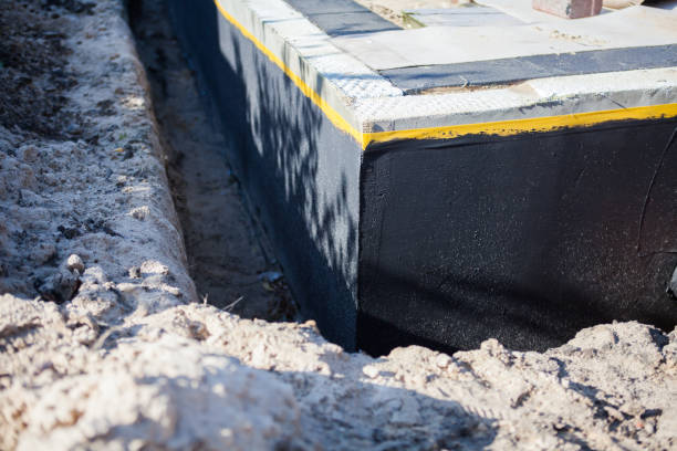 Residential Wet Basement Repair installation at a Amboy, IN home by SJ Waterproofing Pros