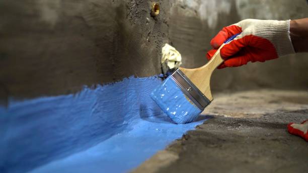 SJ Waterproofing Pros commercial waterproofing team near Amboy, IN